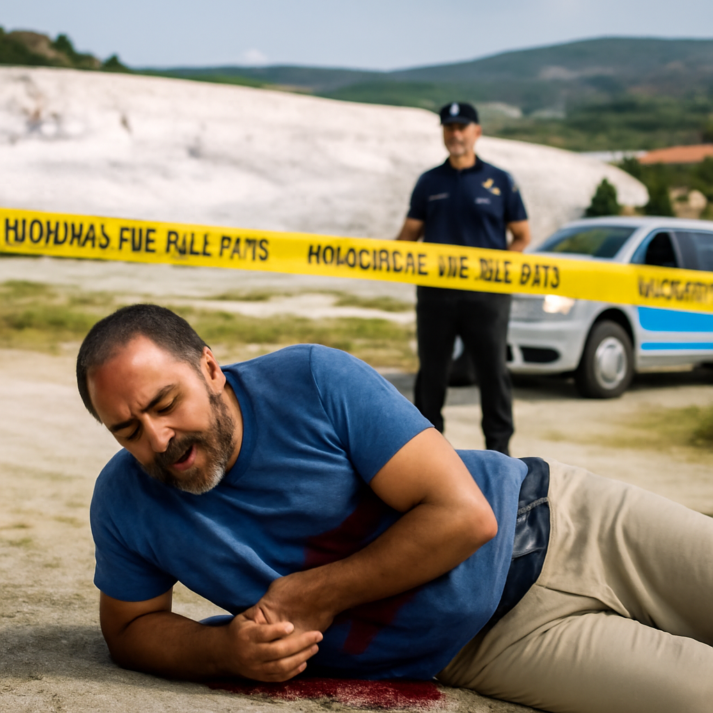 Pamukkale'de Silahlı Saldırı: İşletme Sahibi Yaralandı