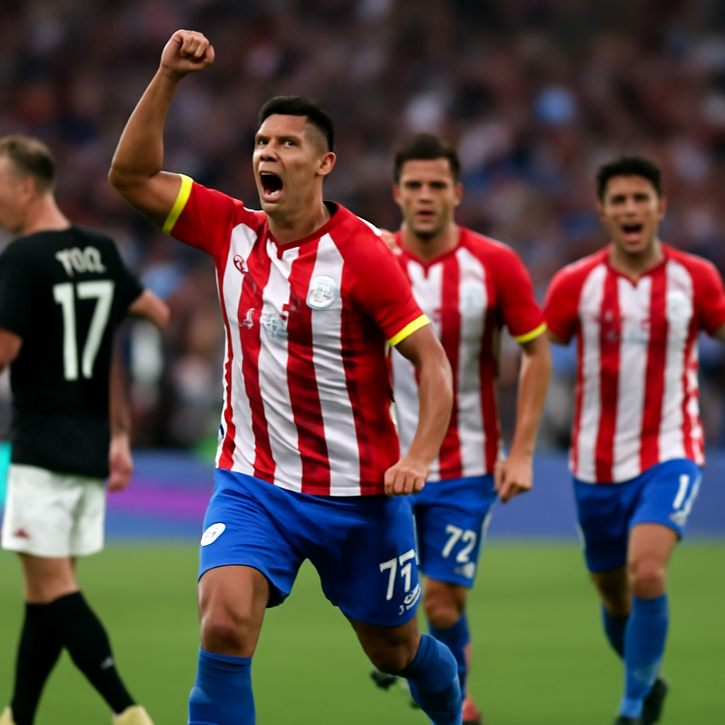 Paraguay, Almanya'yı Penaltılarla Geçti