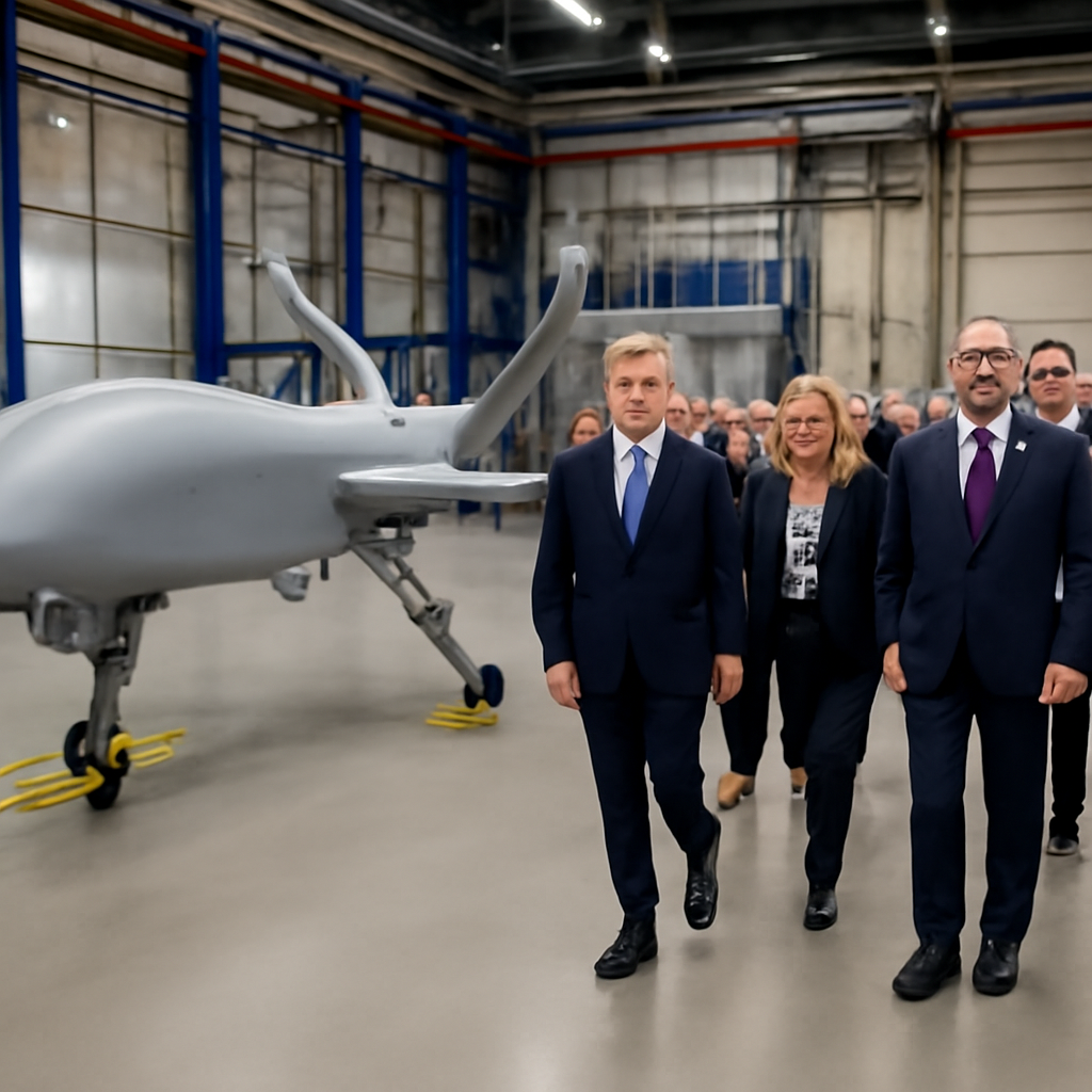 NATO Meclis Başkanları, Baykar Milli Teknoloji Merkezi'ni Gezdi