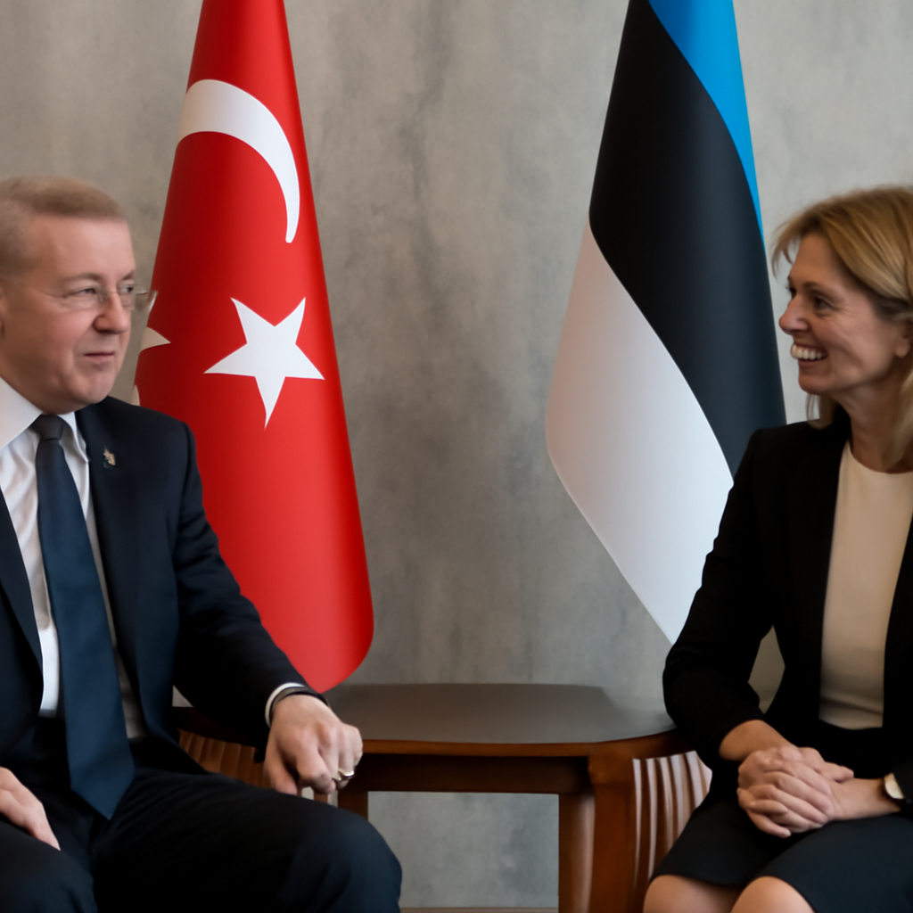 Cumhurbaşkanı Erdoğan, Kaja Kallas ile Görüşme Gerçekleştirdi