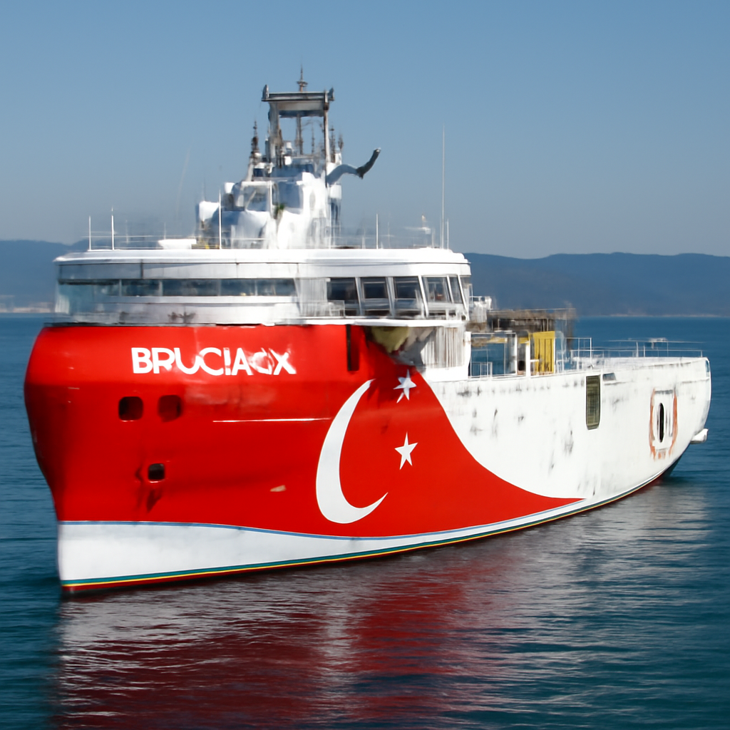 Mersin'de Oruç Reis Sismik Araştırma Gemisi Görevine Başlıyor